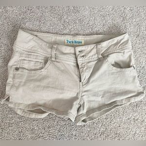 Khaki Tan Paris Blue Shorts size 7